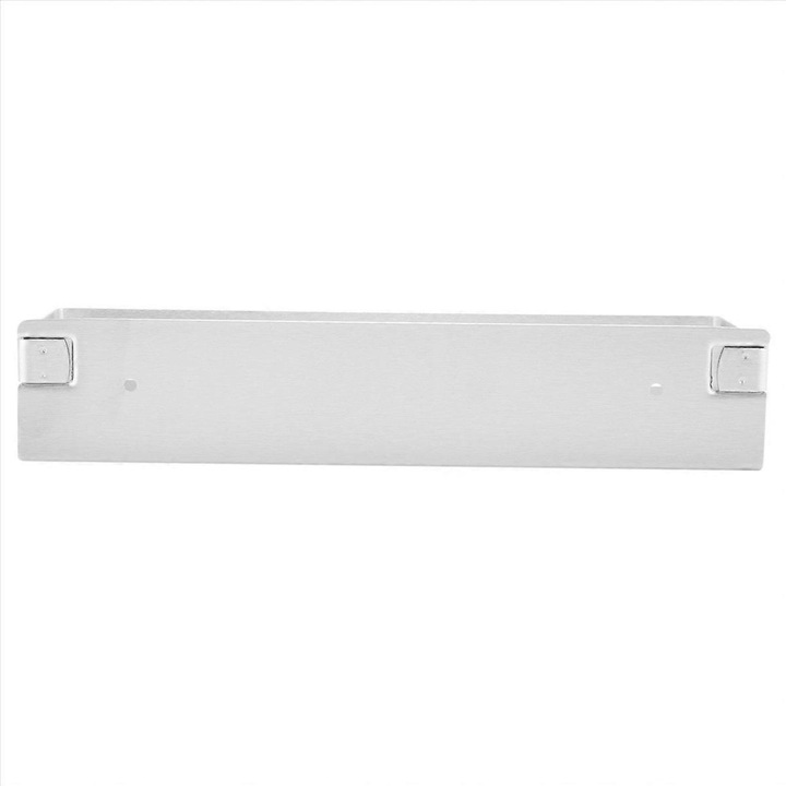 Suport pentru dus, 30 cm, inox, autocolant, argintiu