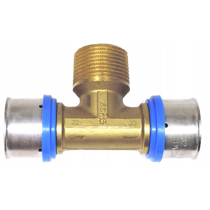 TROJNIK PEX 32mm x 3/4'' x 32mm, tip U/TH, Pipelife, rezistent la temperaturi ridicate, montaj rapid