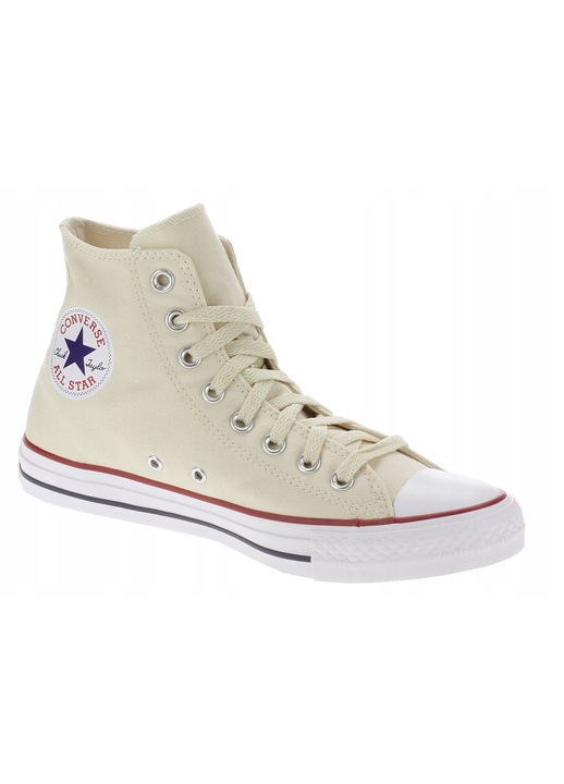 Tenisi unisex Converse CHUCK TAYLOR, inalti, material textil, culoare bej, 44.5 EU