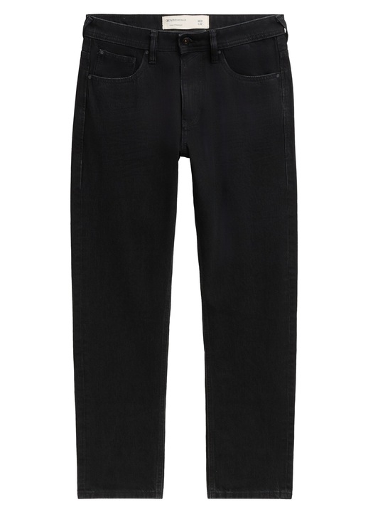 Blugi pentru barbati Tom Tailor, croiala lejera, bumbac, negru