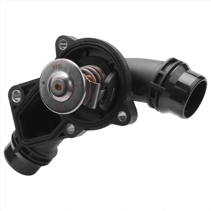 Autó motor hűtő termosztát E46 E39 X5 X3 Z3 Z4 330I 525I modellekhez, fekete