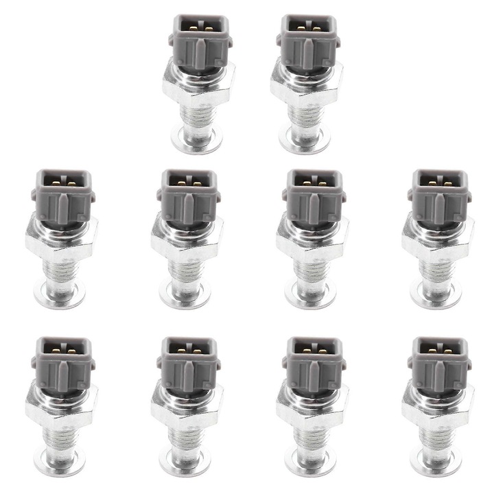 10 darab hűtőfolyadék hőmérséklet érzékelő készlet 96815490 96253551 96815495 Chevrolet, Daewoo, Opel, Volvo, 1.0-3.6L, 2004-2020, ezüst