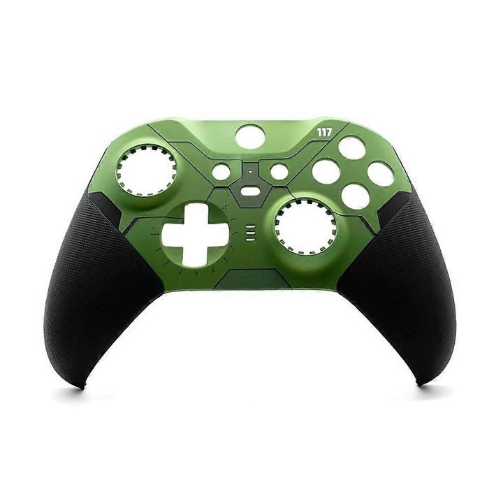 Carcasa de inlocuire pentru controller wireless Xbox Elite 2, neagra si verde
