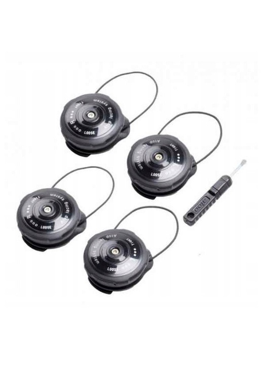 Комплект аксесоари Cube Reel Knob Disc Kit за обувки за велосипед, сив, размер 40-44