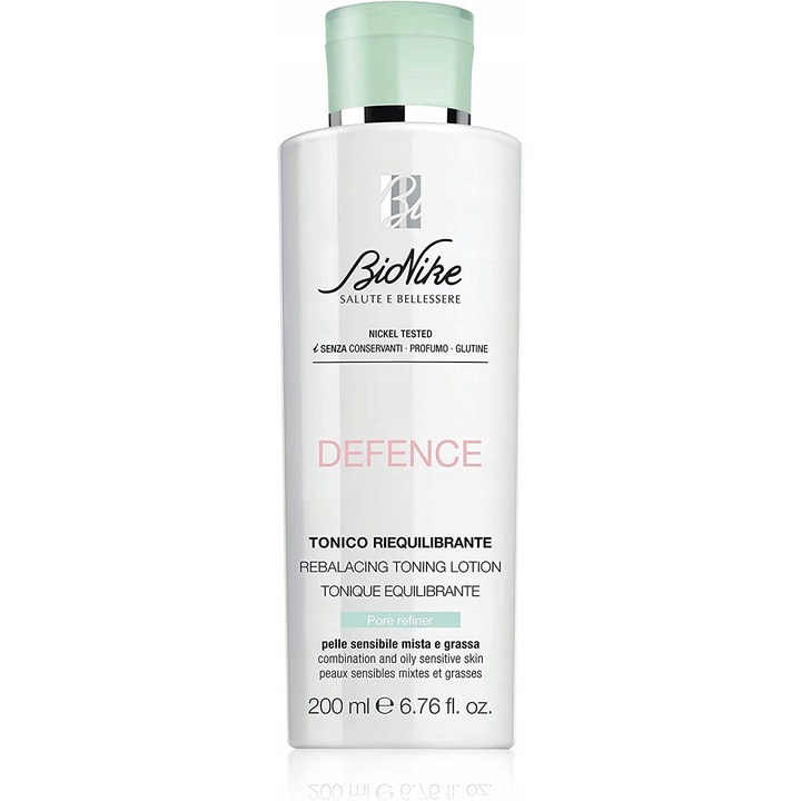 Нормализиращ тонизиращ лосион за мазна и смесена кожа, Bionike, 200ml