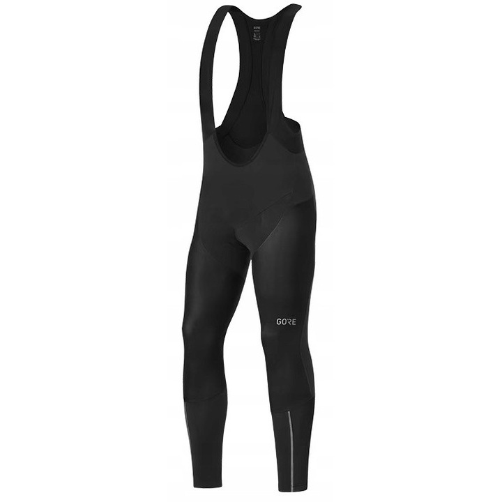 Pantaloni sport barbati, Gore Wear, C7 Partial Windstopper+Pro, negru, lycra, S INTL