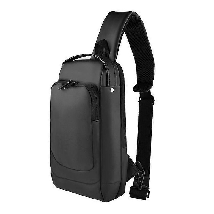 Női fekete crossbody táska