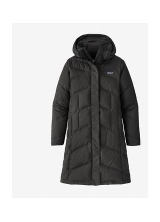 Дамско яке, Patagonia, Down With It Parka, топло, водоустойчиво, черен цвят