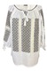 Bluza dama A26 alb/bej, marimea XL