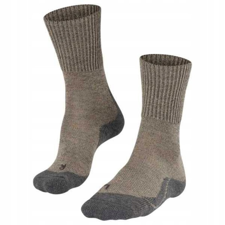 Дамски чорапи за трекинг Falke TK1 Adventure Wool, 39-40, 70% мериносова вълна, многоцветни