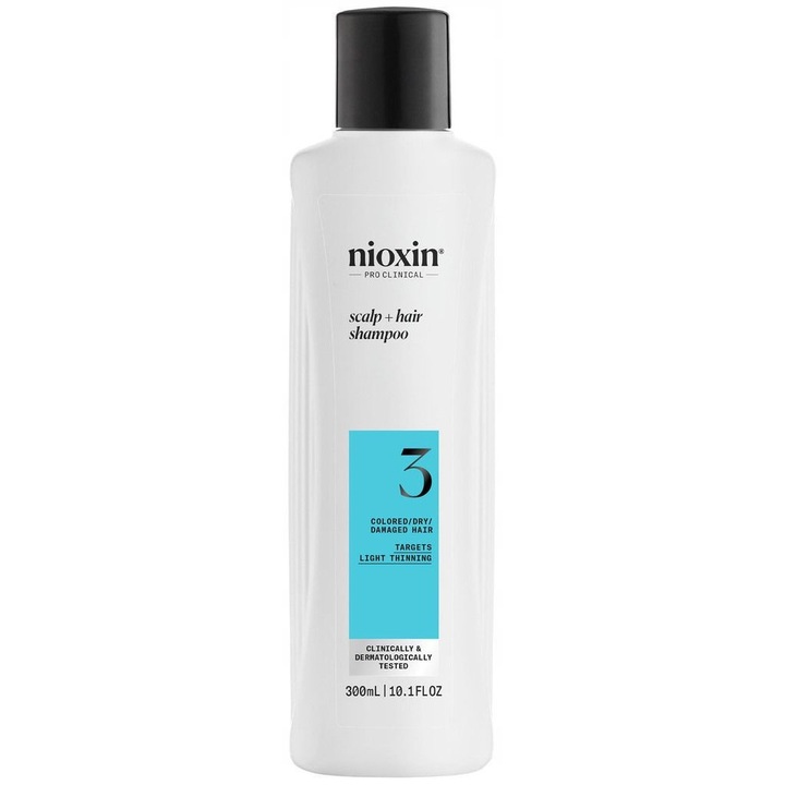 Sampon de par Nioxin Pro Clinical 3 pentru par vopsit, 300ml