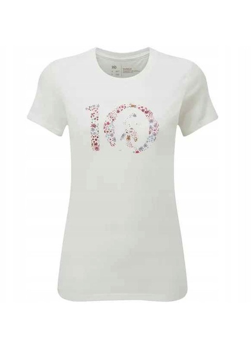 Tricou sport dama, alb, S INTL