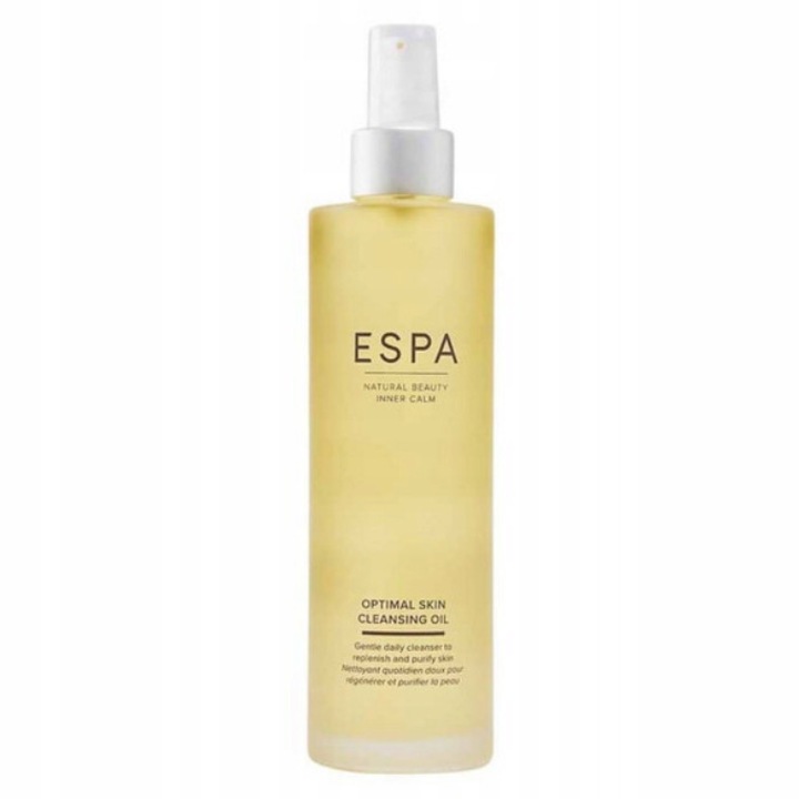 Почистващо олио ESPA Optimal Skin 195ml, копринена текстура, грижа за всички типове кожа