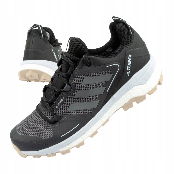 Ghete de trekking barbati adidas, negru, 41 1/3 EU