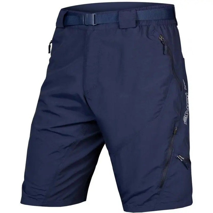 Pantaloni scurti sport barbati Endura Hummvee II, lejeri, albastri, nylon, cu captuseala detasabila, S INTL