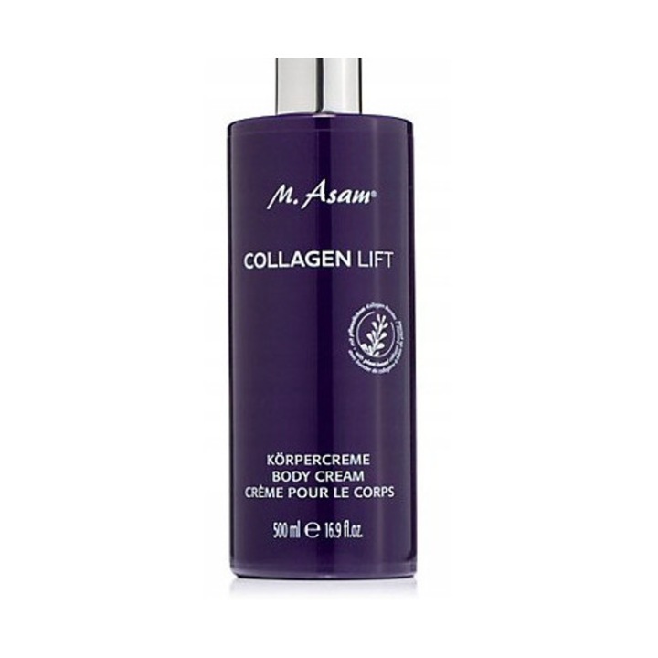 M. Asam Collagen Lift testápoló krém 500ml, enyhén feszesítő hatású, minden bőrtípusra, emulzió
