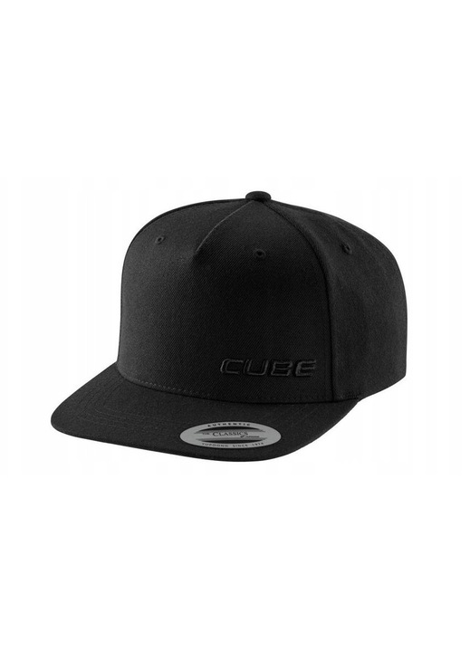 Шапка с козирка Snapback Cube Freeride Classic, 5 панела, едноцветна, универсален размер