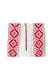 Bluza dama A26 alb/rosu, marimea 3XL
