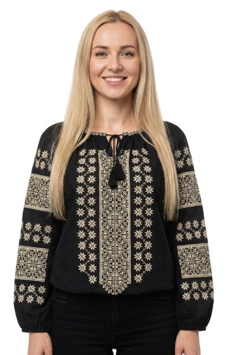 Bluza dama A26 negru, Negru