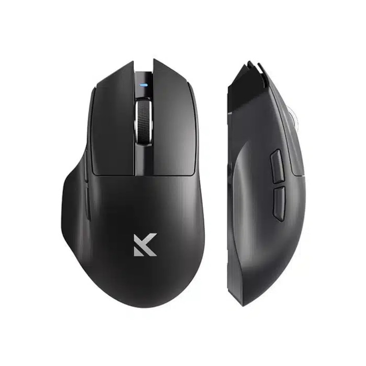 Mouse MCHOSE G7, negru, senzor 100-12000 DPI, conexiune wireless/cablat, 6 butoane
