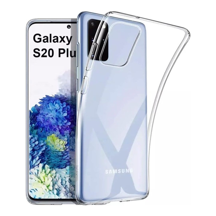 Husa pentru Samsung Galaxy S20 Plus din silicon Transparent