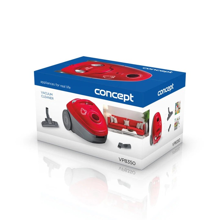 Aspirator cu sac Concept VP8350, 1.8 l, 700 W