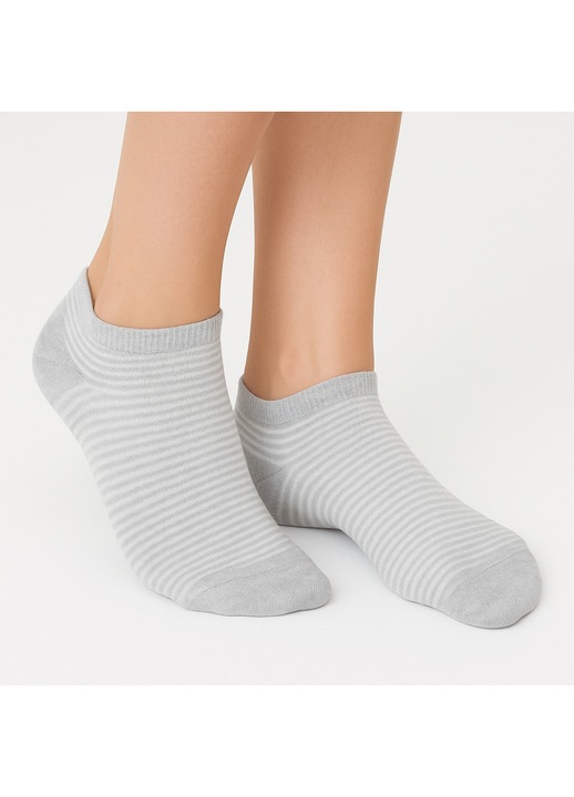 Set 3 Perechi Sosete Scurte Dama, Bumbac, BENYSON, marime 35-38 EU