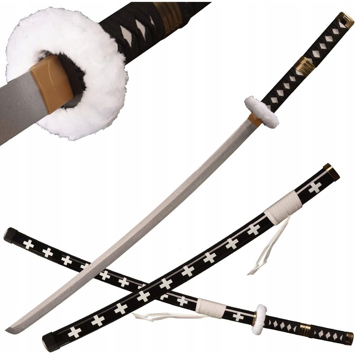 Katana de bambus, 107 cm, arma de jucarie