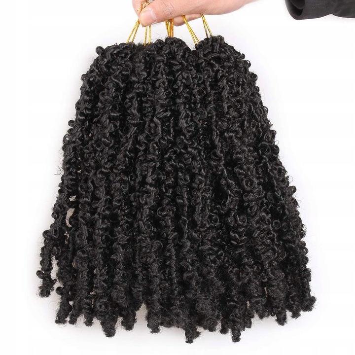 Set 6 Accesorii par, Butterfly Locs, 30cm, sintetice