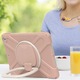 Husa tableta Amazon Fire HD 10 Plus, roz, cu suport si curea reglabila, trei straturi, protectie completa