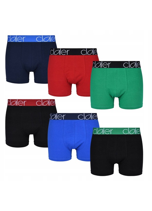 Boxeri barbati, 6 bucati, bumbac, confortabili, push-up, L INTL