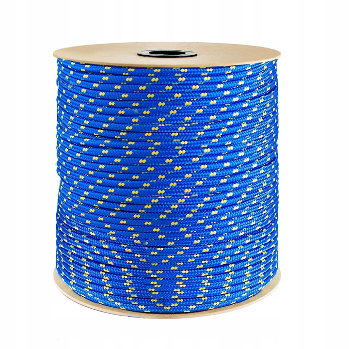 Polipropilén kötél 14mm, DQ-PP, 25m, vegyszerálló, UV-stabilizált, kék