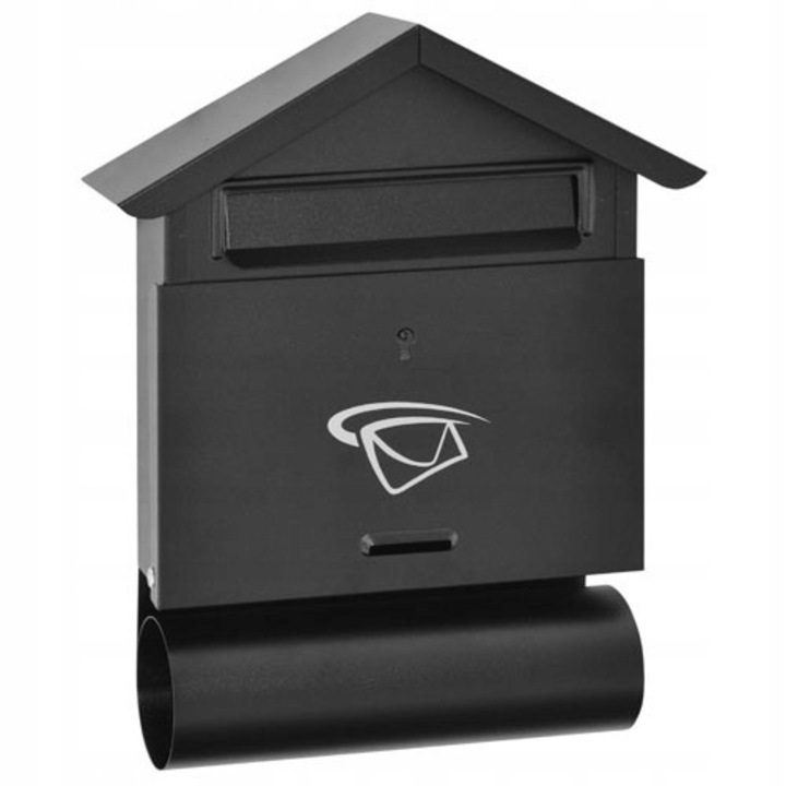 Skrzynka postala Roman, B6, culoare bruna, 34x26x5,5cm, cu tuba pentru presa