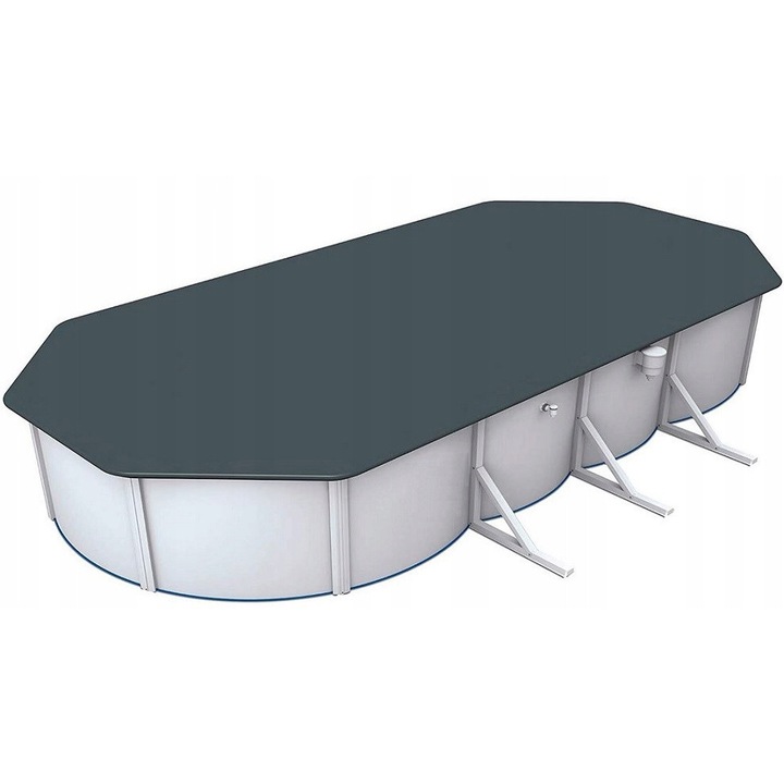 Prelata piscina Bestway, 100% original, polietilena, rezistent la murdarie, dimensiuni compatibile cu modelul 56604