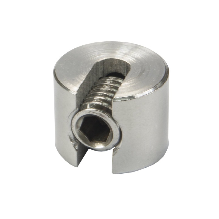 Opritor cablu, din inox A4, DQ-PP, set 10 buc, 2 mm, pentru linii de otel si fibre sintetice