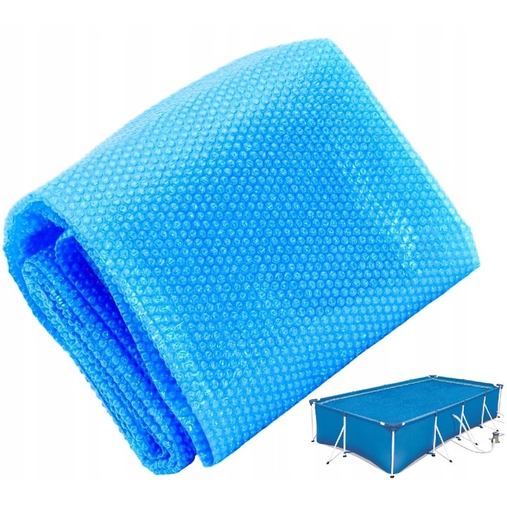 Coperti solare pentru piscina, Basen, 259x170cm, rectangulara, usor de intretinut