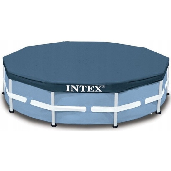 Intex medence takaróponyva, 100% eredeti, polietilén, védelem levelek és rovarok ellen, 28702