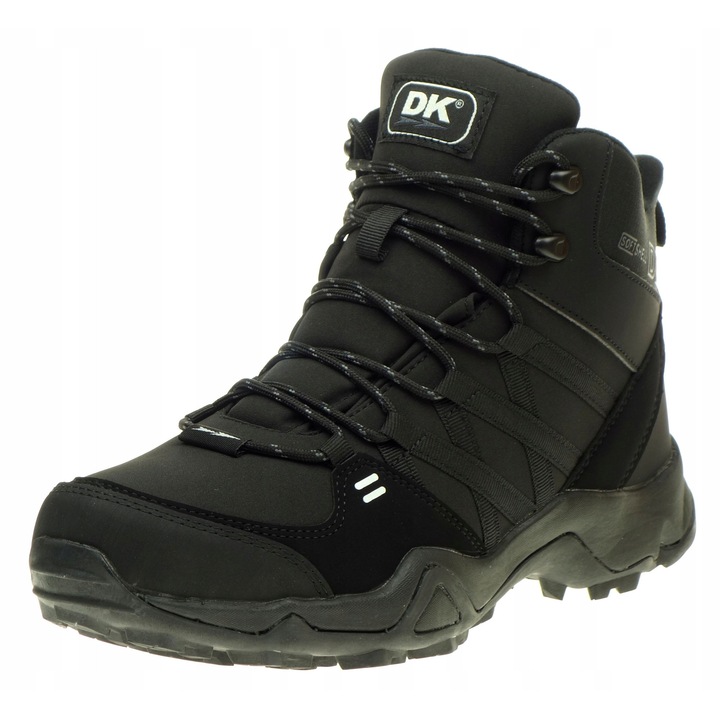 DK Trekking férfi bakancs, SoftShell, fekete, 43 EU