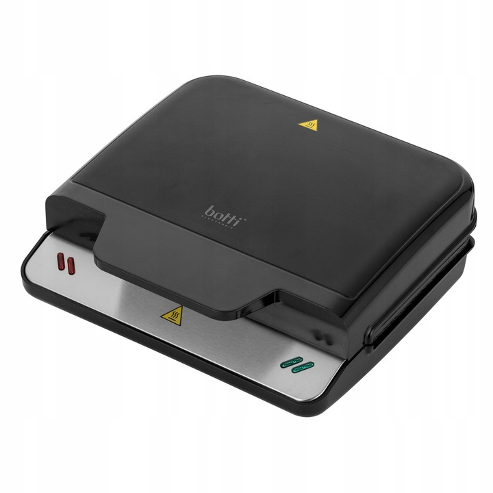Aparat pentru sandvisuri Botti Electronic Anders, 750W, negru, compact
