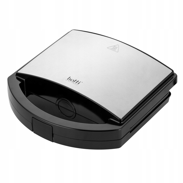 Aparat pentru sandvisuri Botti Camaro, 750W, neaderent, argintiu