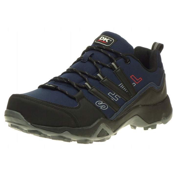 Férfi sportcipő, DK, túrázás, sötétkék, SoftShell, 41 EU