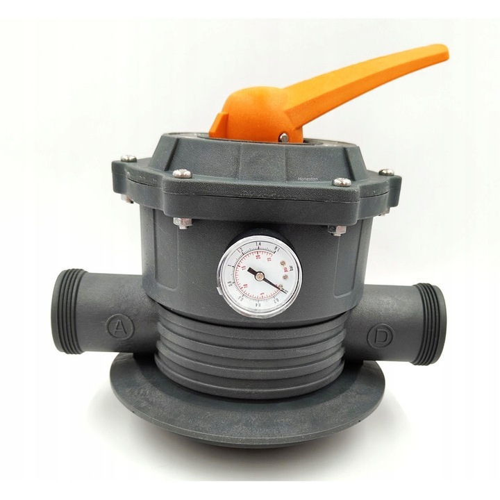 Bestway 58499 többutas vezérlőszelep homokszűrős szivattyúhoz, nyomásmérővel, medence kiegészítők