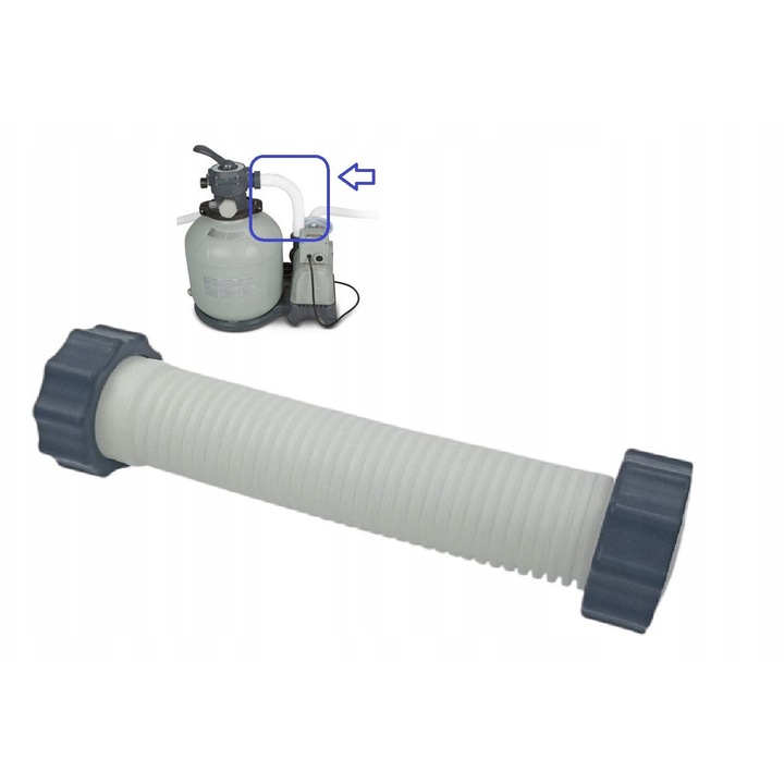 Csatlakozótömlő INTEX 28648 / 28648GS SX2800 SF70220-1 homokszűrőhöz