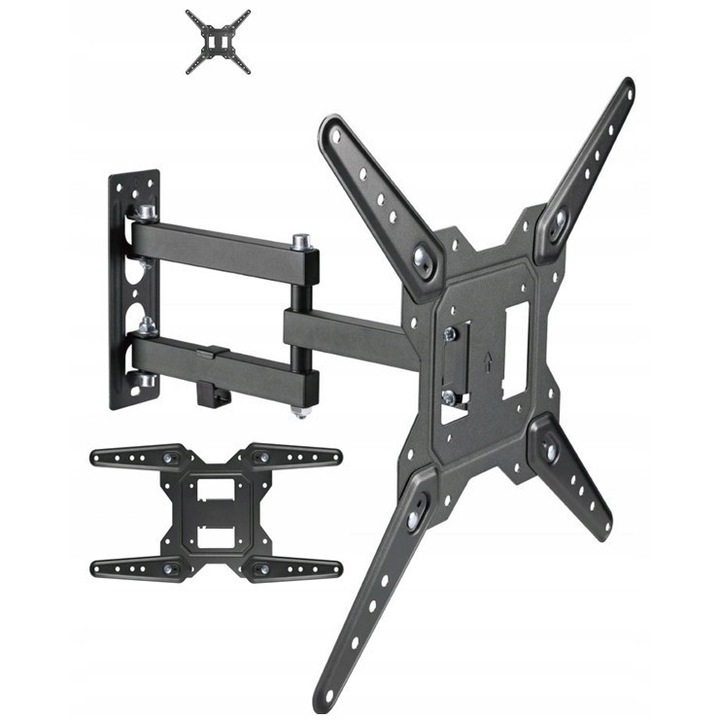 Suport TV 24 inch, QILIVE, reglabil, montare pe perete