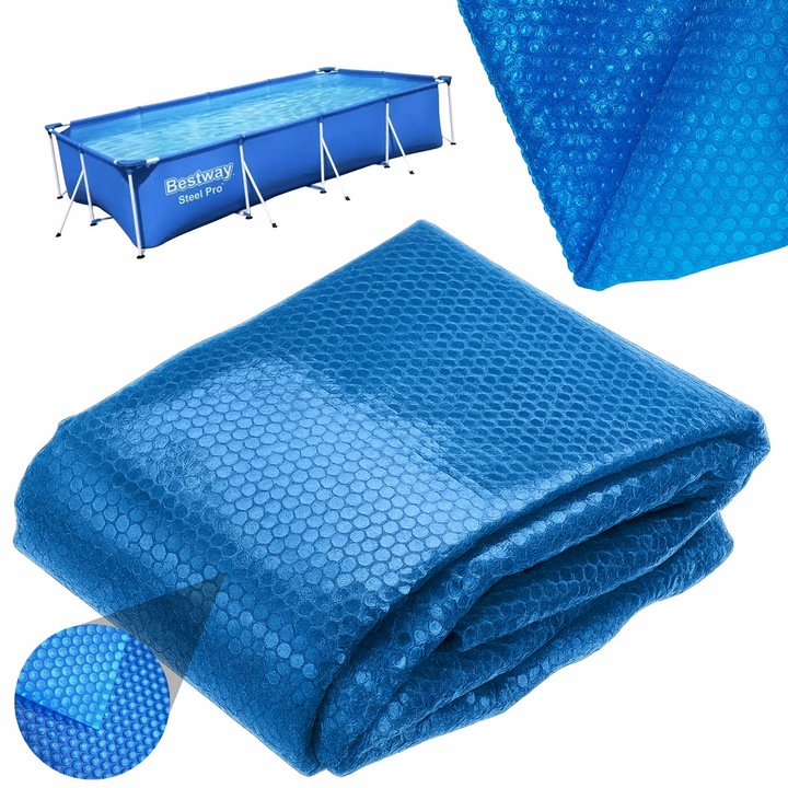 Husa solare pentru piscina, Bestway, 400x211x81cm, usor de intretinut, rezistenta