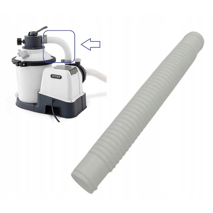 Hose de conectare pentru pompa de nisip Intex 26642/GS SX925, 32mm, material elastic