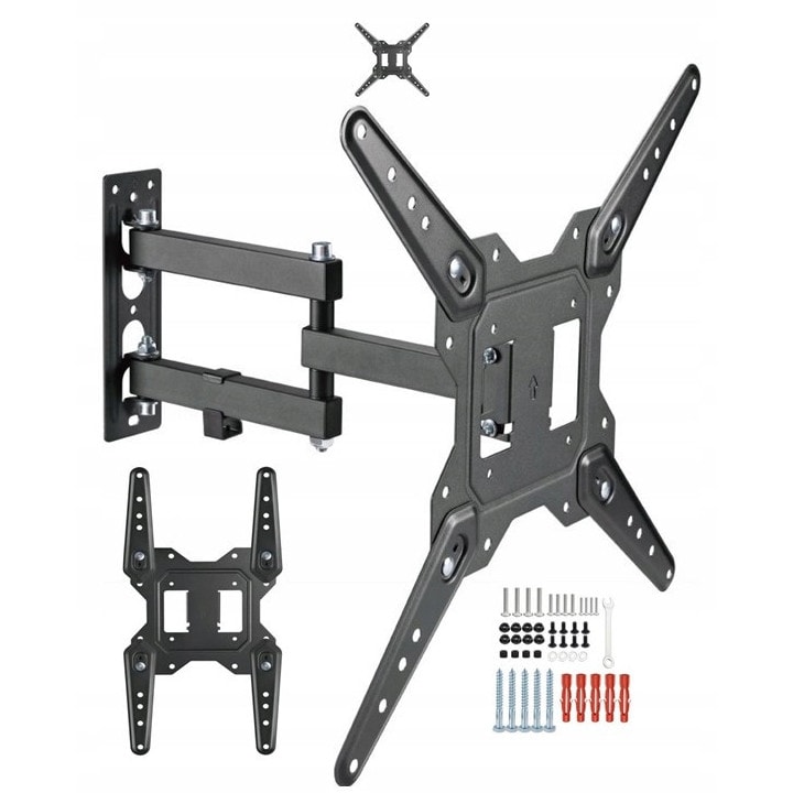 Forgatható TV tartó Thomson 32HD3301-hez, állítható, stabil, 6-40cm, fekete