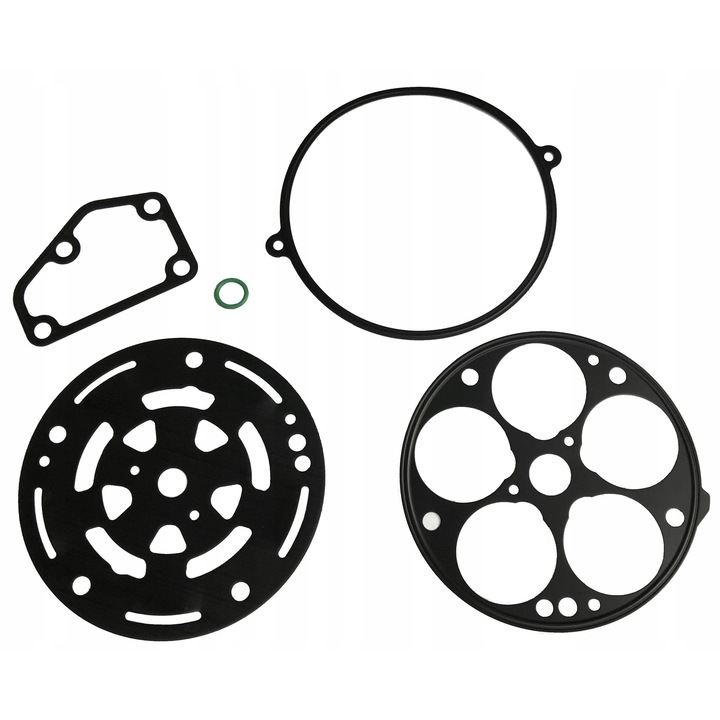 Schita de etansare compresor Santech MT2243, metal + guma HNBR, pentru DODGE, JEEP, TOYOTA