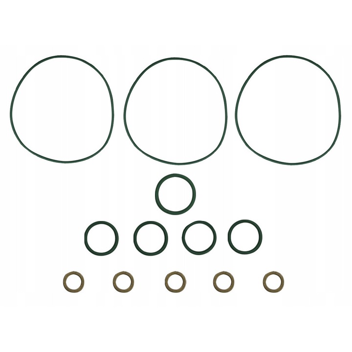 Uszczelnire laterala compresor climatizare Santech MT2133, set 13 oringuri, material HNBR