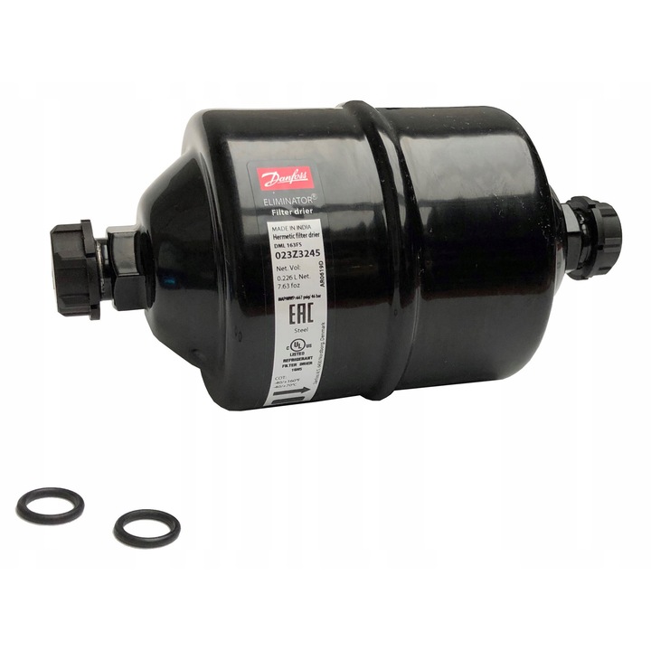 Filtru osucator Danfoss DML 163FS, 11/16"-16UN, 148mm x 76mm, 0,82kg